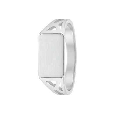 Anillo Oro 18kt Sello Calado