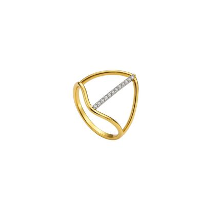 Imagen 2 del producto Anillo Oro Amarillo 18kt Diamantes de 5,3Pts