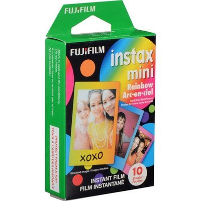 PELÍCULA FUJIFILM INSTAX MINI RAINBOW INSTANT FILM