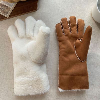 Imagen 2 del producto Guantes De Lana Invierno Para Mujer Cálidos Resistentes