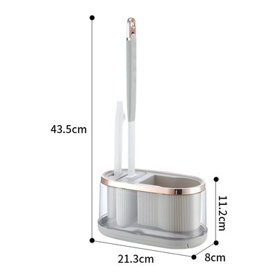 Imagen 2 del producto Cepillo Escobilla De Baño De Silicona Con Base