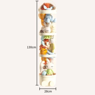 Imagen 2 del producto Contenedor De Peluches Exhibidor De Juguetes Con Luces