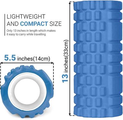 Imagen 2 del producto Rodillo Resina Para Yoga Masaje Muscular Ejercicio
