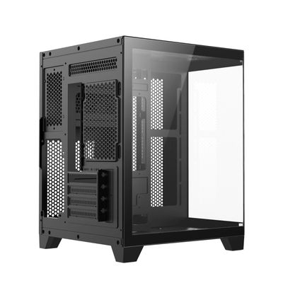 Gabinete Case Gamer Micro ATX Mini ITX Vidrio Templado