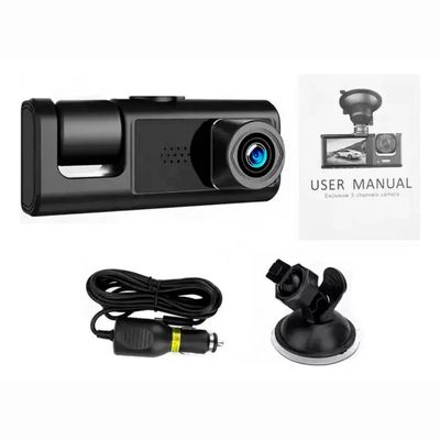 Imagen 2 del producto Cámaras Para Autos Frontal y Tablero 2 En 1 HD 1080p