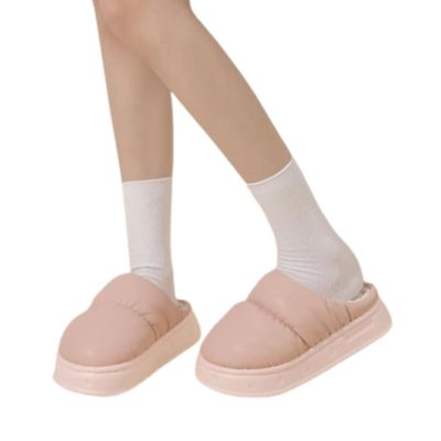 Imagen 2 del producto Pantuflas De Algodón Acolchadas Polar Cálidas Impermeables