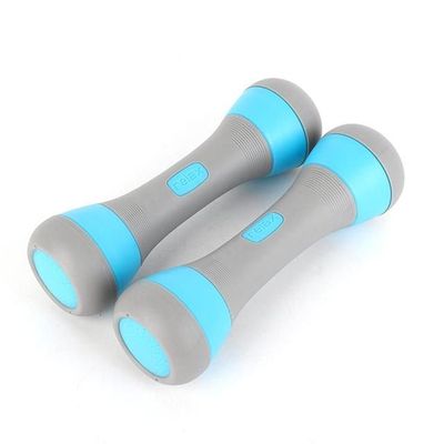 Imagen 1 del producto Pack 2 Mancuernas Ajustables Pesas 1/1.5/2 Kilos Cada Una Azul