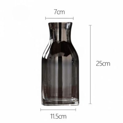 Imagen 2 del producto Florero Jarron Decorativo De Vidrio Clasico Transparente