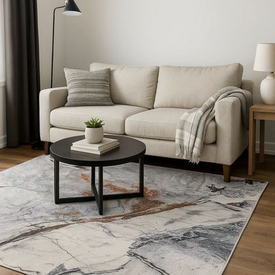 Imagen 2 del producto Alfombra 140x200cm Decorativa Living Estampada Terciopelo