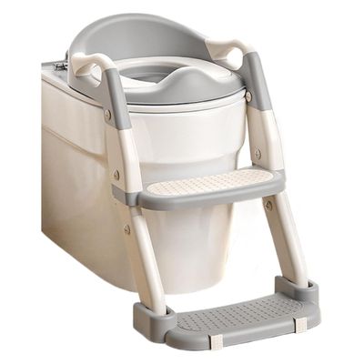 Imagen 2 del producto Inodoro Portátil Infantil con Escalón Asistente para Baño