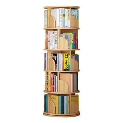 Biblioteca Giratoria 46x46x157 Librero Estante Circular