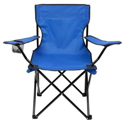 Imagen 1 del producto Silla De Camping Playa Plegable Con Posavasos y Reposabrazos