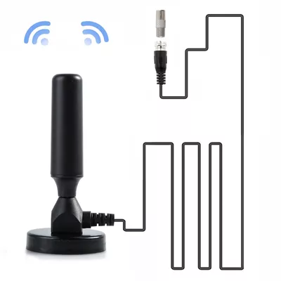 Imagen 1 del producto Antena Tv Digital Abierta HD Interior Exterior Smart Tv