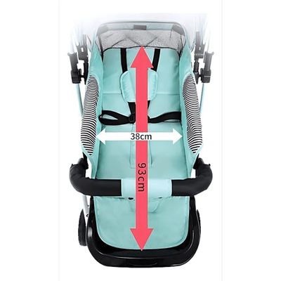 Imagen 2 del producto Coche De Bebé Paseo Plegable Con Bandeja