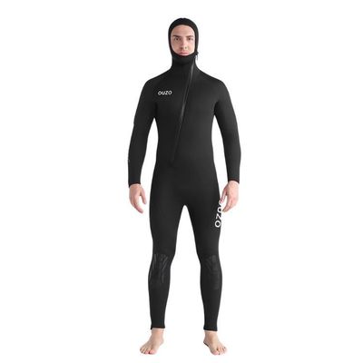 Traje de Neopreno Pesca Surf Buceo Natación 5mm con Capucha