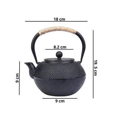 Imagen 2 del producto Tetera De Hierro Fundido 1.2L Estilo Japonés Antiguo