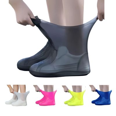 Pack 5 Pares Cubrezapatos Impermeable Latex Protector Botas