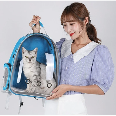 Imagen 2 del producto Mochila Transportadora De Gato Perro Mascotas
