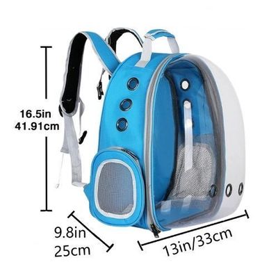 Imagen 2 del producto Mochila Transportadora De Gato Perro Mascotas
