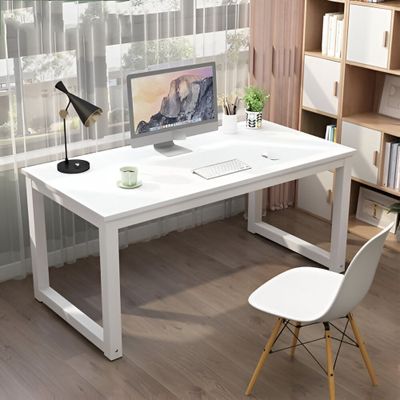 Imagen 2 del producto Escritorio de Estudio Para Home Office 120x60x75 Blanco/Blanco