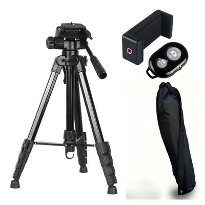Trípode Para Cámara Estabilizador Teléfono Soporte Portátil