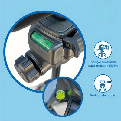 Imagen 2 del producto Trípode Para Cámara Estabilizador Teléfono Soporte Portátil