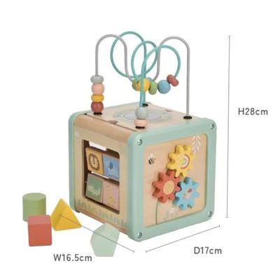 Imagen 2 del producto Cubo Didactico 5 En 1 Actividades Motricidad Juguete Bebés