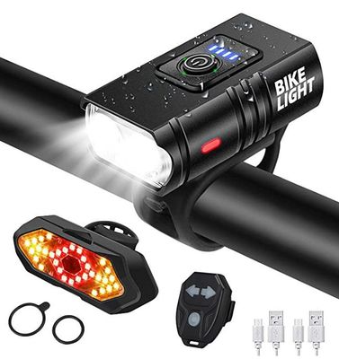 Juego de Luz LED De Bicicleta Impermeable USB