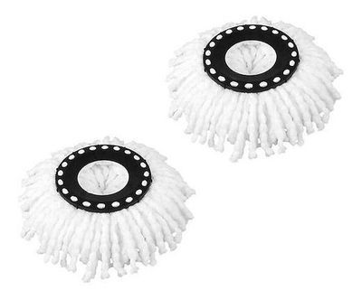 Pack 2 Repuesto De Mopa Trapeador Giratoria 360
