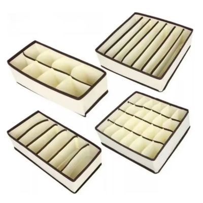 Imagen 2 del producto Set 4 Organizadores De Ropa Interior Plegable Armario