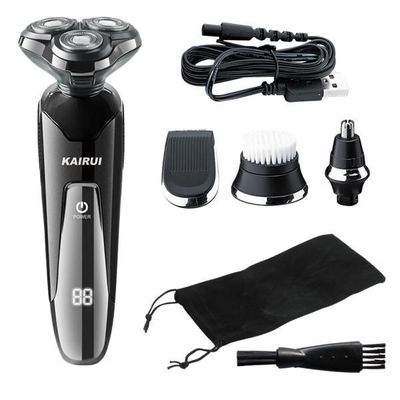 Máquina Afeitadora Eléctrica Lavable Multifuncional