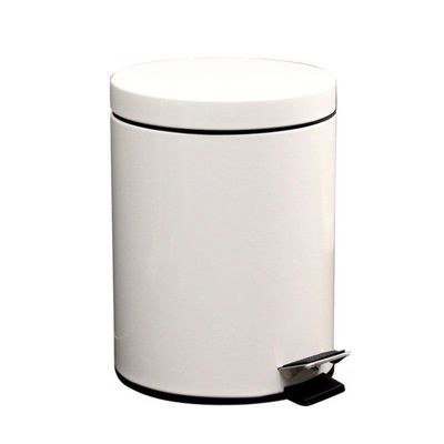 Papelera 8 Litros Elegante Con Pedal Basurero Oficina Baño