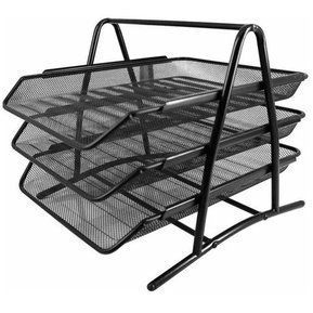 Bandeja Organizador Oficina Documentos Escritorio 3 Niveles