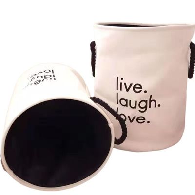 Imagen 2 del producto Cesta Canasto De Ropa 62 Litros Plegable Blanco