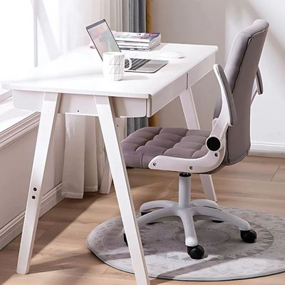 Imagen 2 del producto Silla De Oficina De Tela Altura Con Ajustable Y Ruedas