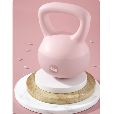 Imagen 2 del producto Pesa Rusa Suave Kettlebell Base De Goma Arena De Hierro