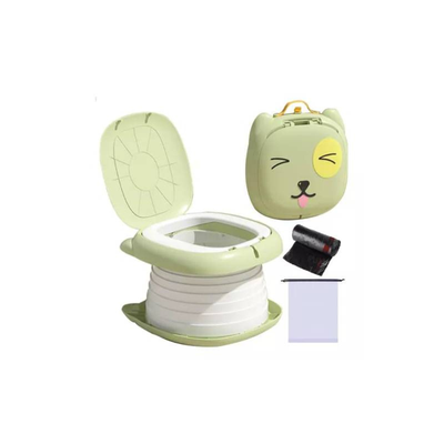 Pelela Bebé Bacinica Para Niños Plegable Baño Portátil