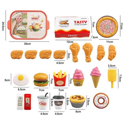 Imagen 2 del producto Set Alimentos de Juguete para Niños Juego de Cocina