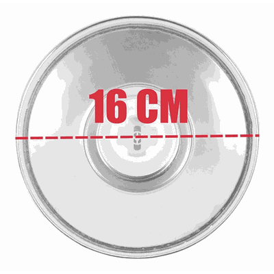 Imagen 2 del producto Repuesto Cabezal 16cm Mopa Giratoria Metalica 360°