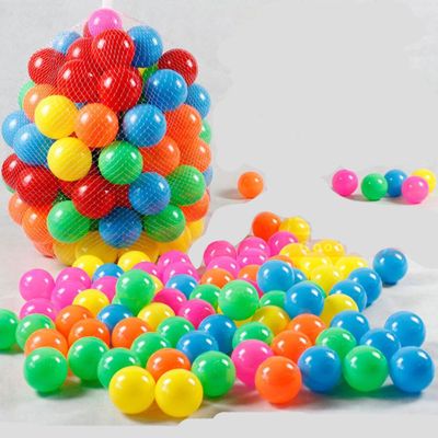 Imagen 2 del producto Pack 200 Pelotas Plásticas Para Piscina 5.5 Cm