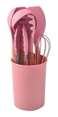 Imagen 2 del producto Set 11 Utensilios De Cocina Antiadherentes De Silicona