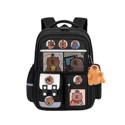 Mochila Capibara Gran Capacidad Compartimientos y Accesorios