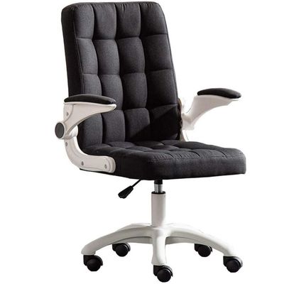 Silla De Oficina De Tela Altura Con Ajustable Y Ruedas