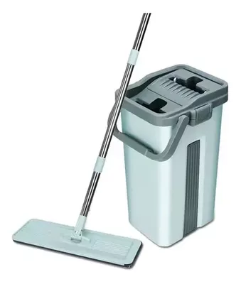 Trapeador Escurridor Mopa Rotativa Con Repuesto