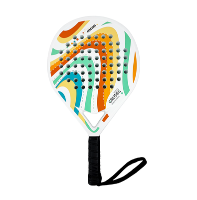 Pala Padel Crusec Mod Atacama Carbono 38mm Con Bolso Deporte