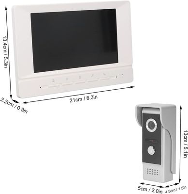 Imagen 2 del producto Kit Timbre Video Intercomunicador Camara Visión Nocturna