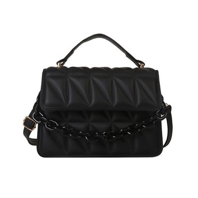 Imagen 2 del producto Cartera de Dama 20x7.5x15cm Con Diseño Cadena Elegante