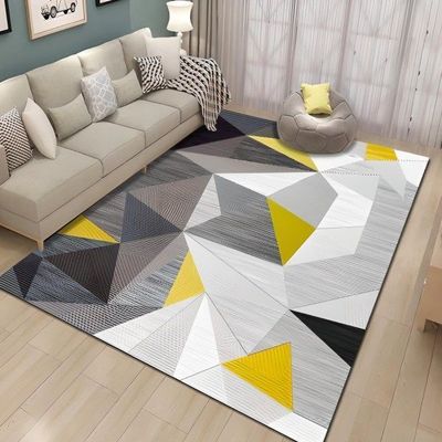 Alfombra Liviana 3d Moderna Para Sala De Estar 140 X 200 Cm