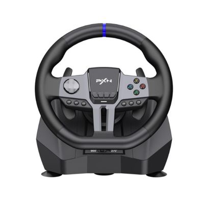 Imagen 2 del producto Volante V9 G2 con Pedales y Palanca para PC Simulación