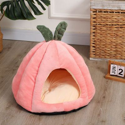 Imagen 2 del producto Casa Nido Perros Y Gatos Calabaza Plegable Portatil Talla L